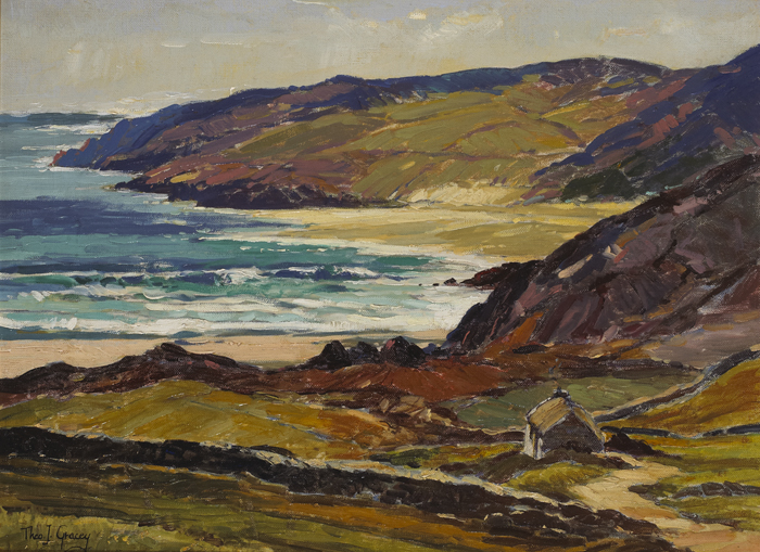 WEST OF IRELAND LANDSCAPE by Theodore James Gracey RUA (1895-1959) at Whyte's Auctions