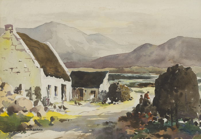 IN GLENBEIGH, COUNTY KERRY by Christopher M. Doran (1900-1981) at Whyte's Auctions