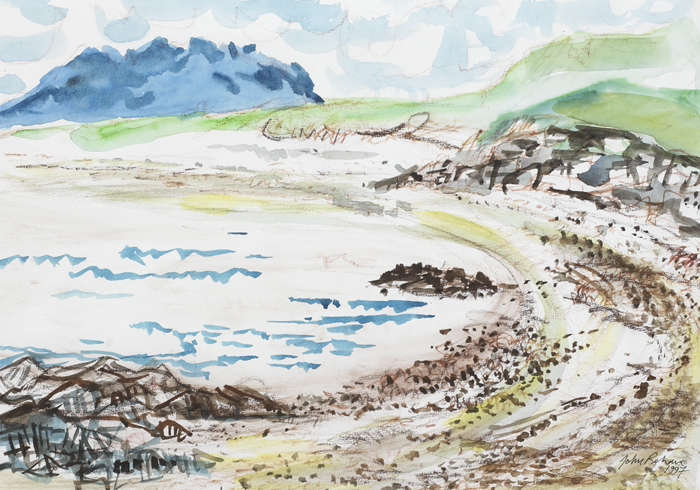 MANNIN BAY, GALWAY, 1997 by John Behan sold for 340 at Whyte's Auctions