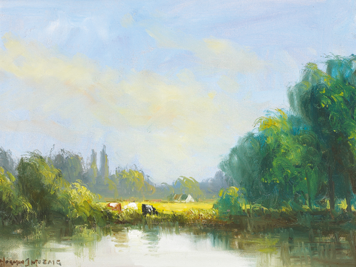 RIVER PASTURE by Norman J. McCaig (1929-2001) at Whyte's Auctions