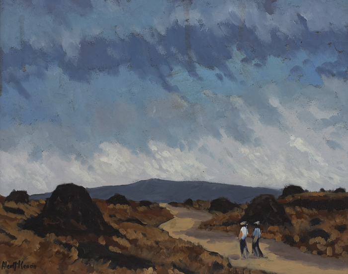 TURF STACKS, ACHILL by Alex McKenna sold for �200 at Whyte's Auctions