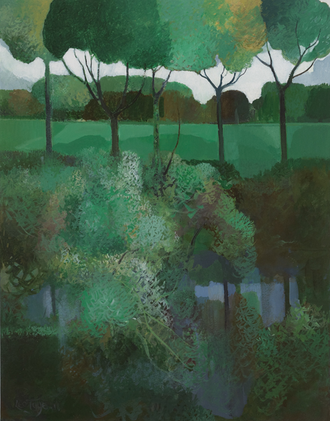 RIVERBANK, 2011 by Leo Toye (b.1940) at Whyte's Auctions