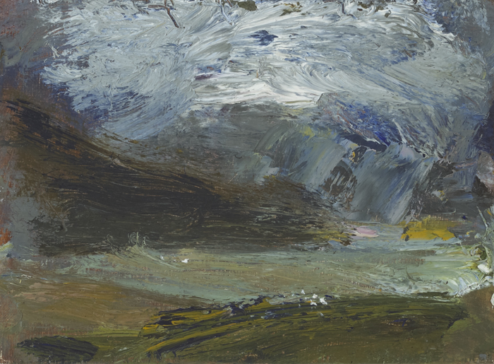 STORM OVER THE MUIR BHEALACH [DOAGH, COUNTY DONEGAL] by Melita Denaro sold for 300 at Whyte's Auctions