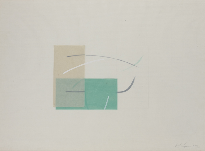 PAPER COMPOSITION 6, 1982 by Felim Egan (1952-2020) at Whyte's Auctions