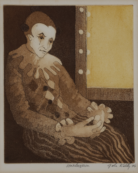 HARLEQUIN, 1974 by John Kelly RHA (1932-2006) at Whyte's Auctions