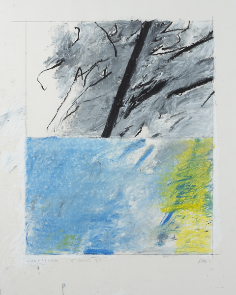 LINESTORM, 5 APRIL 1987 by Robert Janz (1932-2021) at Whyte's Auctions