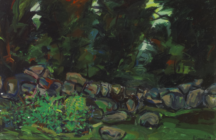 ROCKY LANDSCAPE, 1980 by Hugh McCormick (1943-1999) at Whyte's Auctions