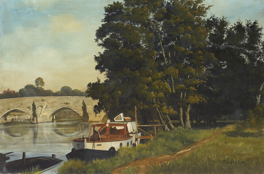 EAST FARLEIGH, MEDWAY, KENT by Donald Ayers (b.1936) at Whyte's Auctions