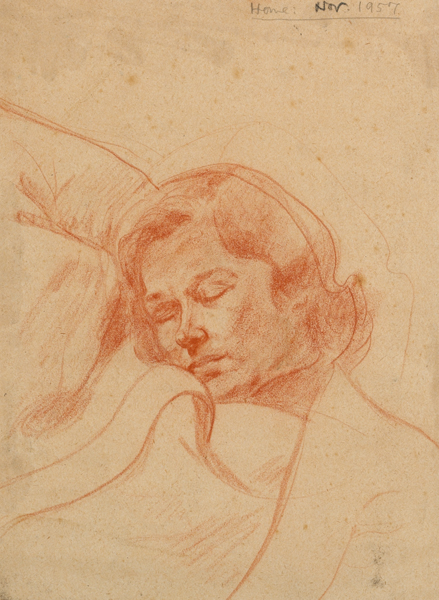PORTRAIT OF A LADY SLEEPING, 1957 at Whyte's Auctions