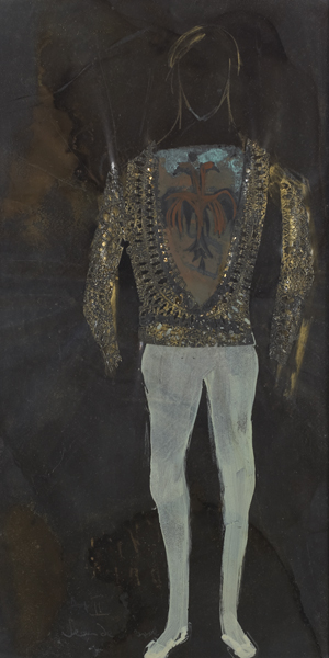 COSTUME DESIGN FOR ACT II, JEAN DE BRIENNE, FOR NUREYEV AUSTRALIAN BALLET PRODUCTION OF "RAYMONDA" by Nadine Baylis (b.1940) at Whyte's Auctions