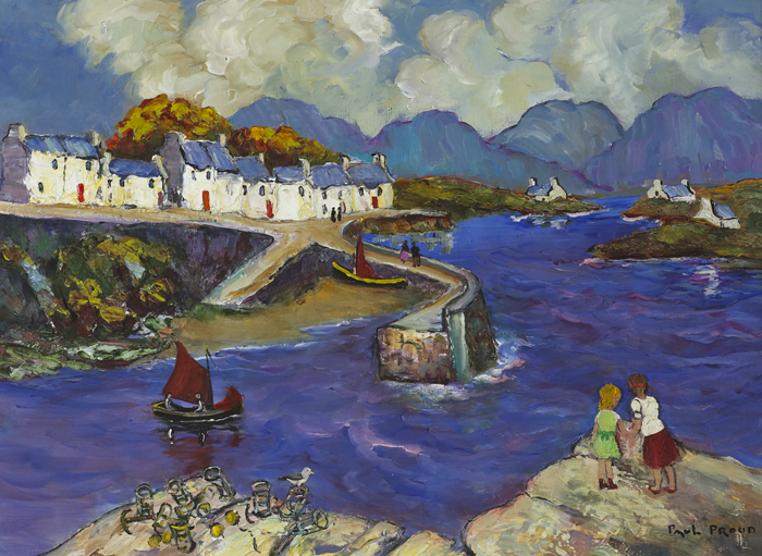 ROUNDSTONE CONNEMARA, 2012 by Paul Proud (b.1949) at Whyte's Auctions