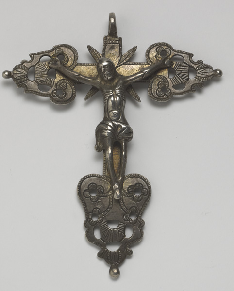 16th Century Spanish silver crucifix, possibly from an Armada ship, found in Donegal at Whyte's Auctions