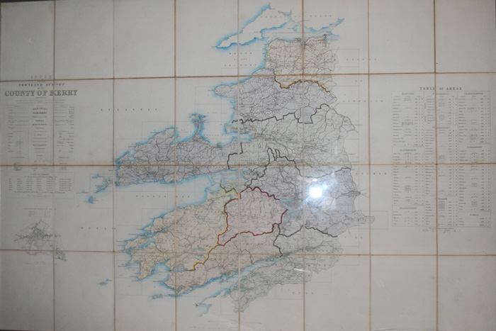 19th Century: Townland Survey Map of the County of Kerry at Whyte's Auctions