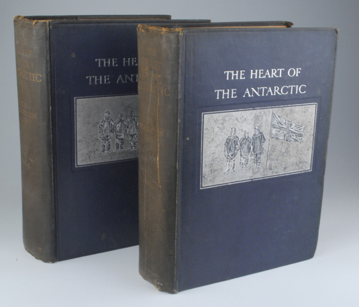 1909: Ernest Shackleton The Heart of the Antarctic 
 at Whyte's Auctions