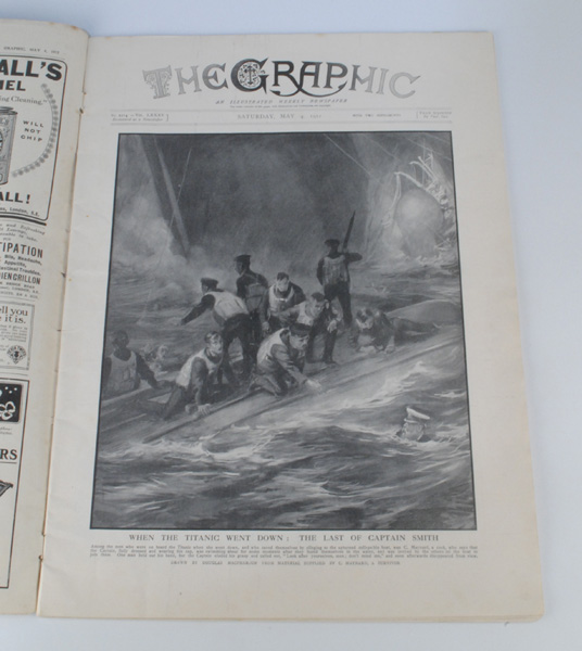 1912 (4 May) The Graphic Titanic edition at Whyte's Auctions