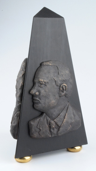 1916 Rising: Rebellion leaders bronze relief portraits by Charles Ludlow at Whyte's Auctions