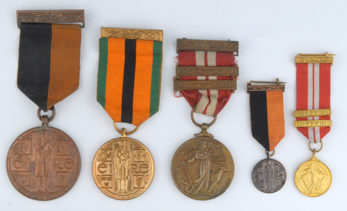 1919-46: War of Independence to Emergency medal group awarded to Dublin Brigade veteran at Whyte's Auctions