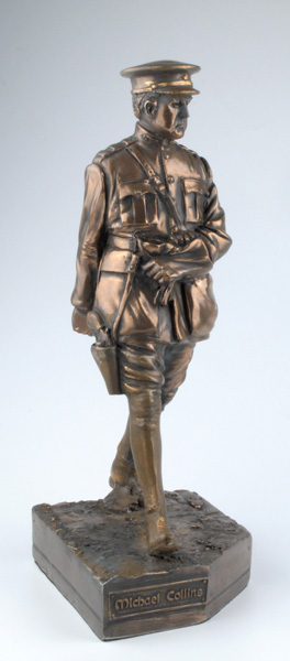 1922: Bronzed resin cast of Michael Collins at Whyte's Auctions