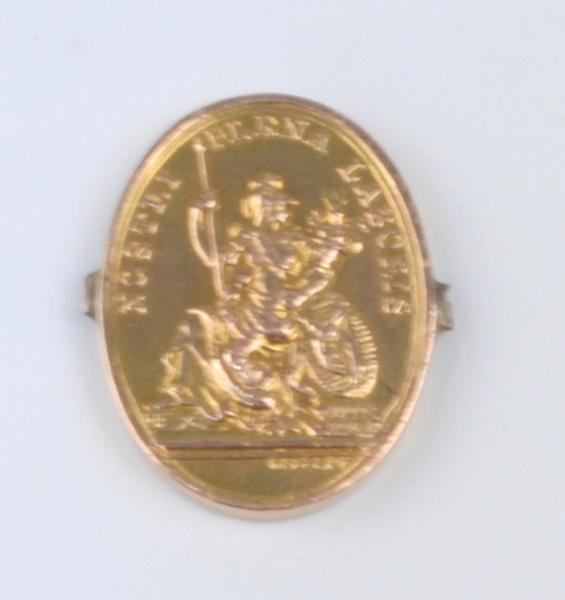 1931: Royal Dublin Society Bi-Centenary gold award medal at Whyte's Auctions