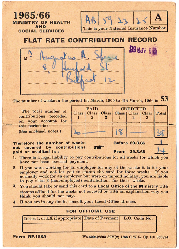 1960-2010: Collection of documents and ephemera including Trade Union membership cards at Whyte's Auctions