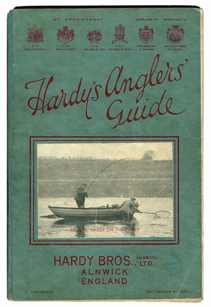 Fishing: Collection of baits and 1937 Hardy's Anglers' Guide at Whyte's Auctions
