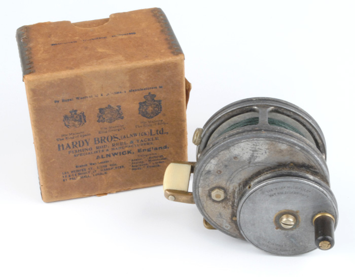 Fishing: circa 1930 scarce Hardy 'Silex Multiplier' reel at Whyte's Auctions