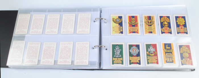 20th Century: Collection of cigarette cards including sporting and militaria interest
 at Whyte's Auctions