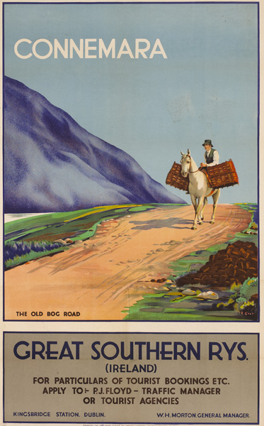 1930s: Great Southern Railways, Connemara poster at Whyte's Auctions