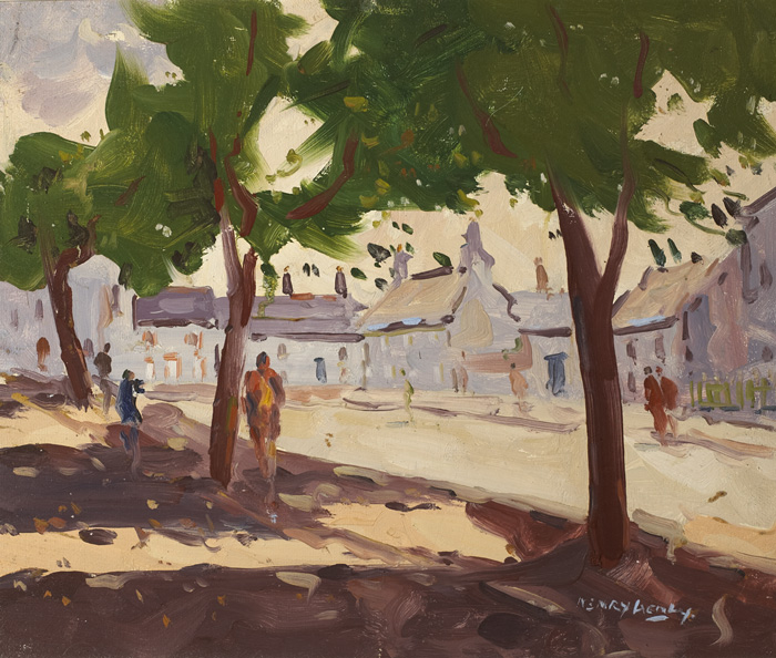 CHAPELIZOD, DUBLIN by Henry Healy RHA (1909-1982) at Whyte's Auctions