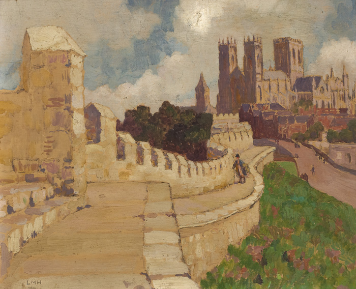 YORK MINSTER CATHEDRAL by Letitia Marion Hamilton RHA (1878-1964) at Whyte's Auctions