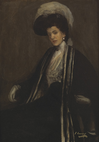PORTRAIT OF A LADY [THOUGHT TO BE MARGRIT HLLRIGL] by Sir John Lavery sold for 14,000 at Whyte's Auctions