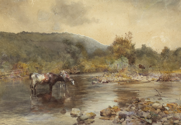 AUGHRIM RIVER, COUNTY WICKLOW by Mildred Anne Butler sold for �5,000 at Whyte's Auctions