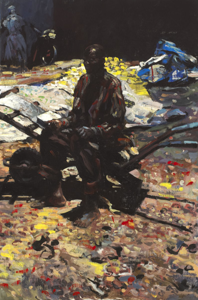 PORTER, KIGALI, RWANDA,1997 by Hector McDonnell ARUA (b.1947) ARUA (b.1947) at Whyte's Auctions