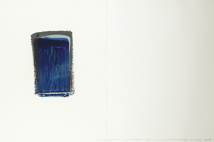 UNTITLED [BLUE], 2007 by Ciarn Lennon (b.1947) at Whyte's Auctions