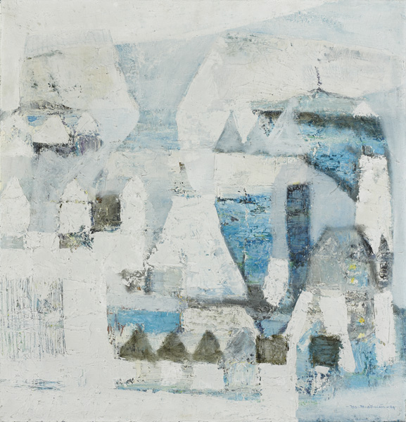 THE VILLAGE, 1964 by Pádraig MacMiadhacháin RWA (1929-2017) RWA (1929-2017) at Whyte's Auctions