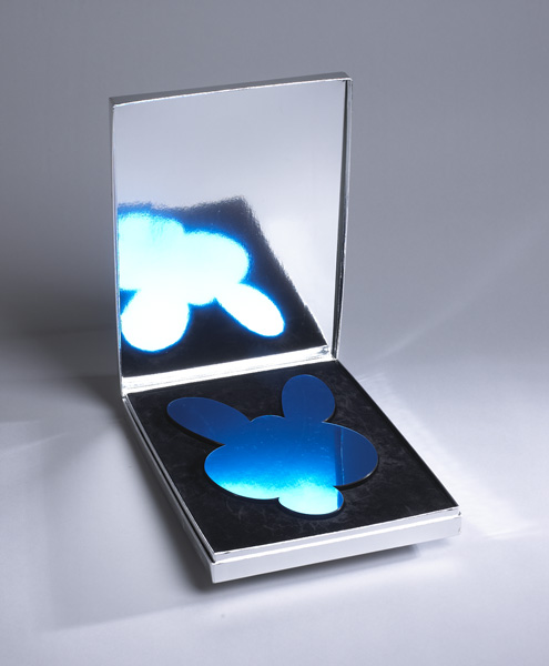 KANGAROO MIRROR BOX [BLUE] 2003 by Jeff Koons sold for �900 at Whyte's Auctions