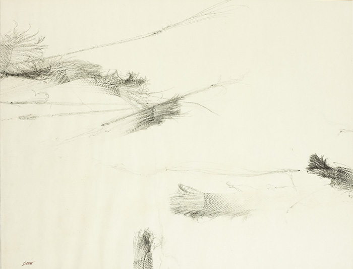 GESTURAL DRAWING by Patrick Scott HRHA (1921-2014) at Whyte's Auctions