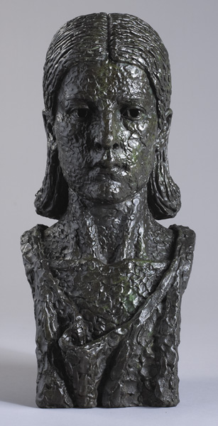 HEAD OF A GIRL, 1932 by Laurence Campbell RHA (1911-1964) at Whyte's Auctions