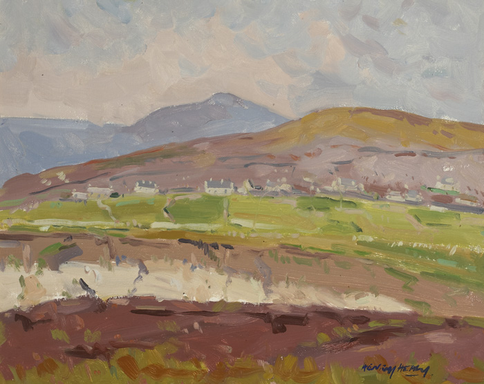 ASHLEEN, ATLANTIC DRIVE, COUNTY DONEGAL by Henry Healy sold for 750 at Whyte's Auctions