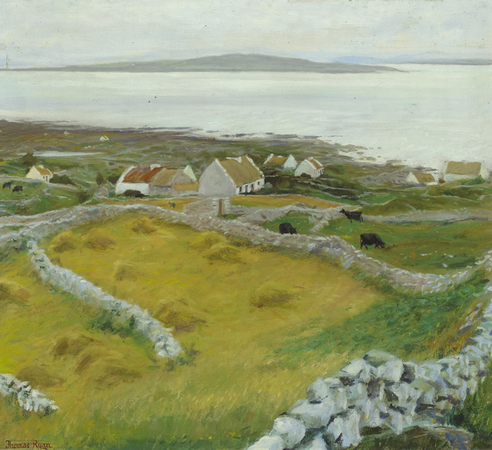 ARALOUGH [SIC], ROUNDSTONE, CONNEMARA, 1968 by Thomas Ryan PPRHA (1929-2021) at Whyte's Auctions