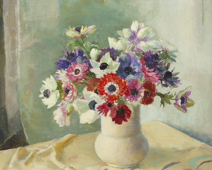 ANEMONES, c.1930s-1940s by Moyra Barry sold for �680 at Whyte's Auctions