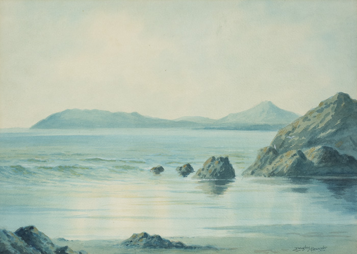 BRAY HEAD AND KILLINEY BAY, c.1939 by Douglas Alexander sold for 380 at Whyte's Auctions