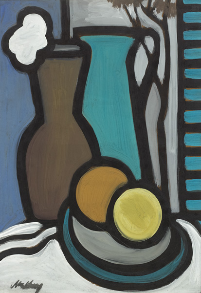 STILL LIFE BY A WINDOW by Markey Robinson (1918-1999) at Whyte's Auctions