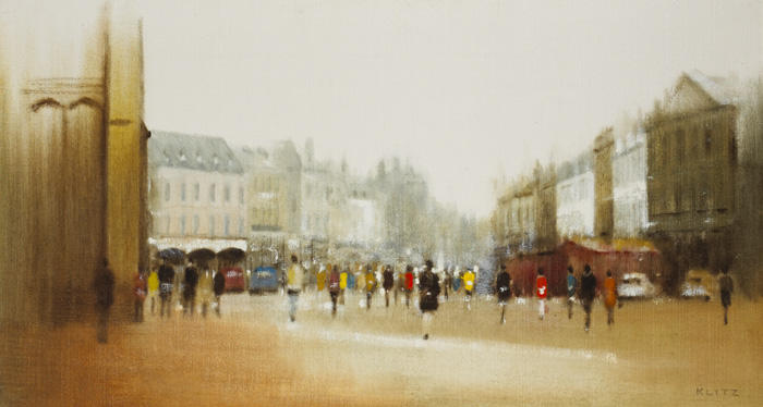 BUSY SHOPPERS by Anthony Robert Klitz sold for �750 at Whyte's Auctions