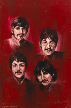 The Beatles: Original artwork by John Rawnsley at Whyte's Auctions