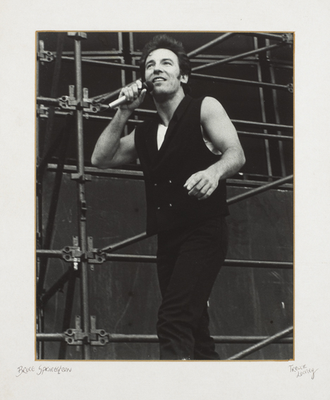 Bruce Springsteen: Slane Castle performance photographs by Trevor Looney 1 June 1985 at Whyte's Auctions