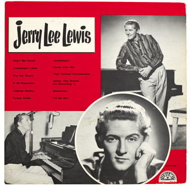 Jerry Lee Lewis: Autographed Sun Studios vinyl record 1958 at Whyte's Auctions