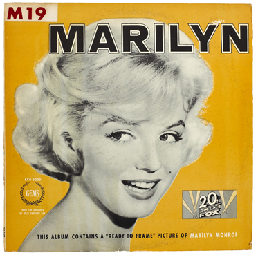 Marilyn Monroe: Autograph and 'Marilyn' vinyl record at Whyte's Auctions