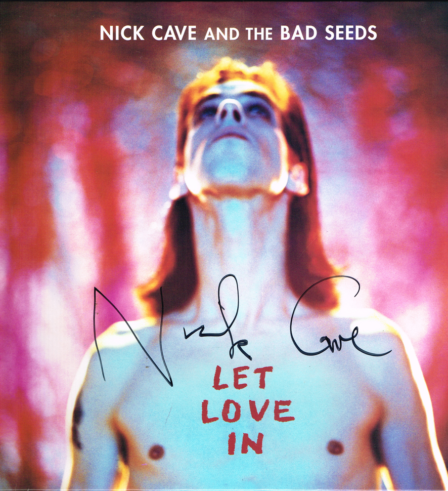 Nick Cave and the Bad Seeds: Signed albums, poster and concert passes at Whyte's Auctions