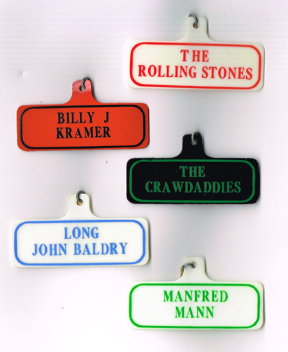 Various Artists: Collection of VIP and staff member badges including The Rolling Stones at Whyte's Auctions